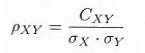 Formula za izračun koeficienta s kovarianco